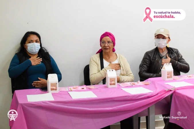 Cáncer de Mama, llevamos un mensaje de prevención y conciencia tanto a los profesionales de la salud como a los pacientes HUSI