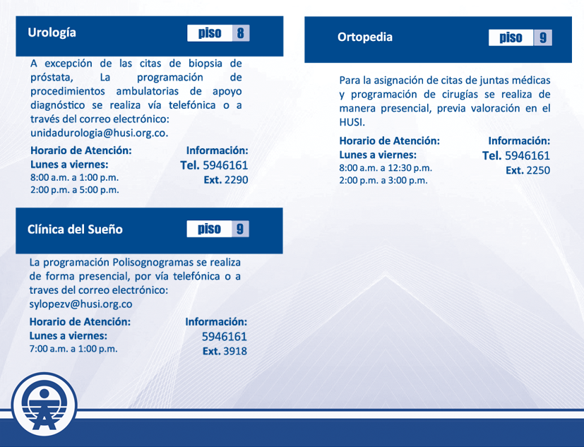 ¿Necesitas un servicio ambulatorio? HUSI